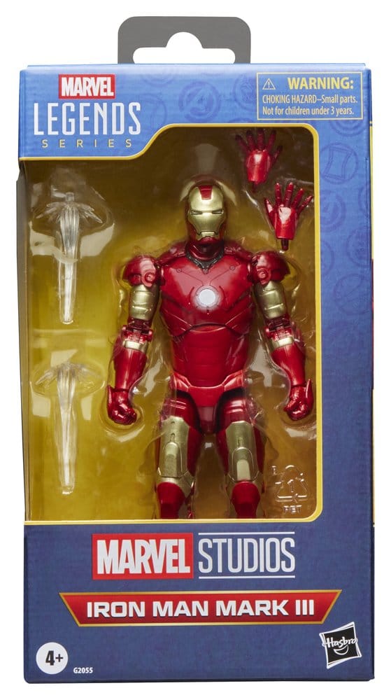 Iron Man Marvel Legends Series Action Figure Iron Man Mark III 15 cm 5010996356529