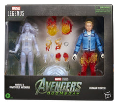 Avengers: Doomsday Marvel Legends Action Figure 2-Pack Marvel's Invisible Woman & Human Torch 15 cm 5010996428431