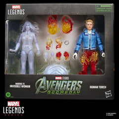 Avengers: Doomsday Marvel Legends Action Figure 2-Pack Marvel's Invisible Woman & Human Torch 15 cm 5010996428431