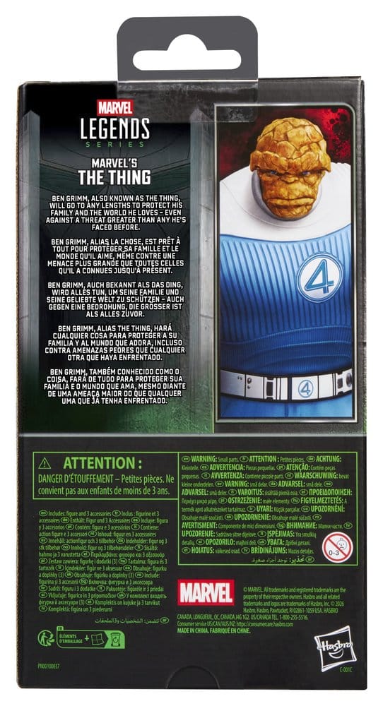Avengers: Doomsday Marvel Legends Action Figure Marvel's The Thing 15 cm 5010996411136