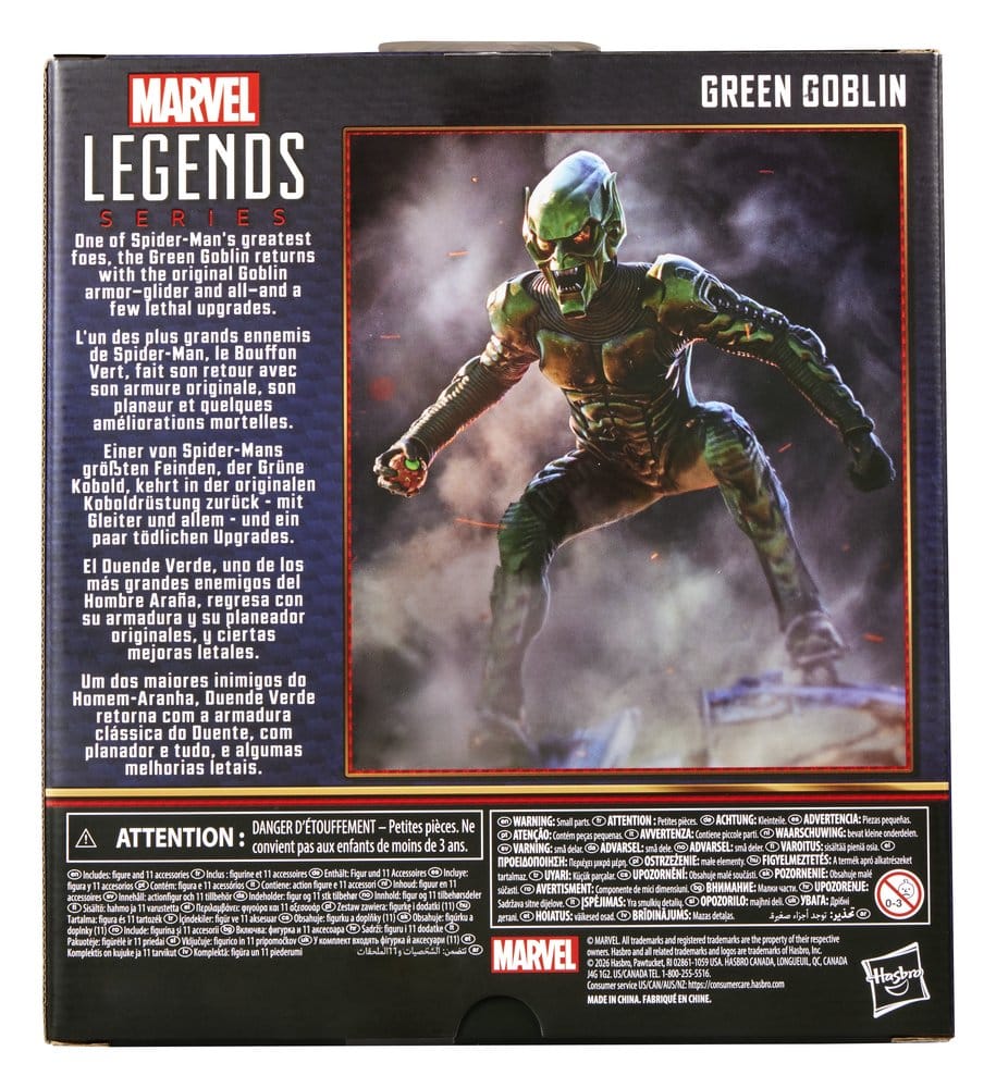 Spider-Man: No Way Home Marvel Legends Action Figure Green Goblin 15 cm 5010996352378