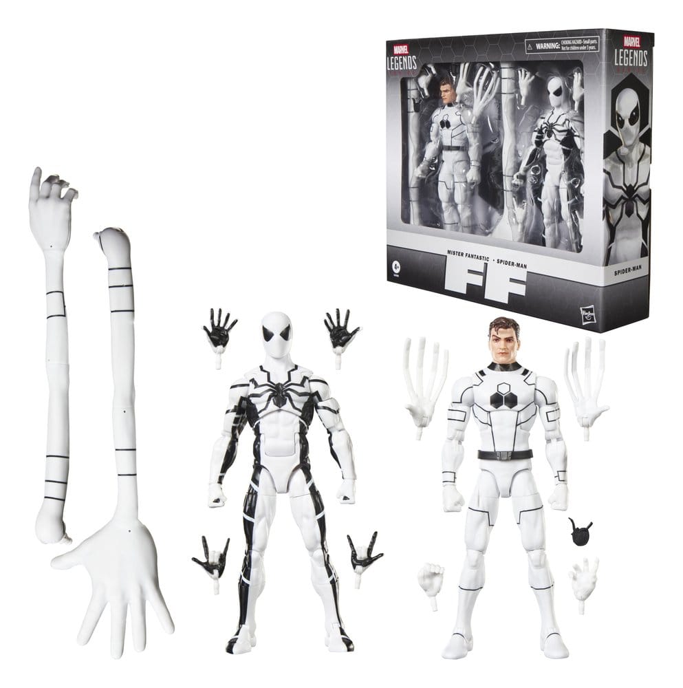 Future Foundation Marvel Legends Action Figure 2-Pack Mister Fantastic & Spider-Man 15 cm 5010996411174