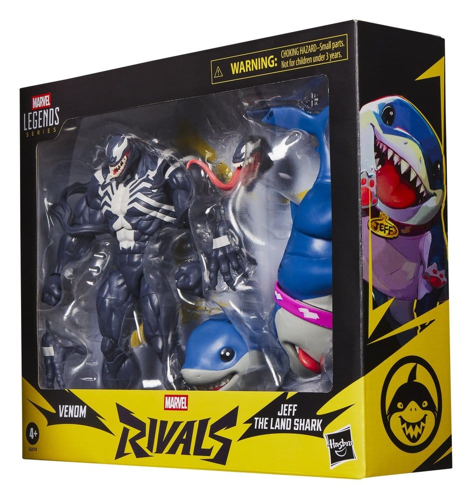 Marvel Rivals Marvel Legends Actionfiguren 2er-Pack Venom & Jeff the Land Shark 15 cmMarvel Rivals Marvel Legends Action Figure 2-Pack Venom & Jeff the Land Shark 15 cmMarvel Rivals Marvel Legends pack 2 figurines Venom & Jeff the Land Shark 15 cmMarvel R 5010996411280