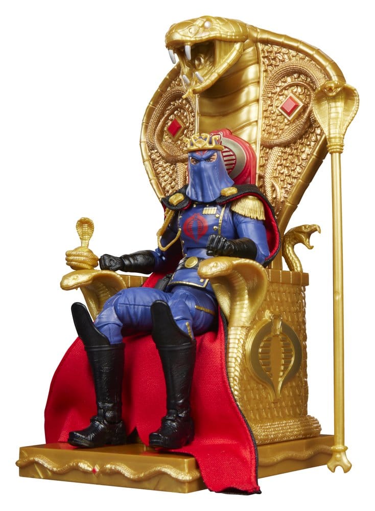 G.I. Joe Classified Series Action Figure Cobra Commander in Dress Uniform & Throne 15 cm 5010996435286