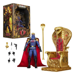 G.I. Joe Classified Series Action Figure Cobra Commander in Dress Uniform & Throne 15 cm 5010996435286