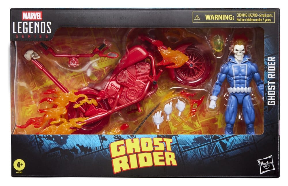 Ghost Rider Marvel Legends Action Figure  Johnny Blaze with Motorcycle 15 cm 5010996352767