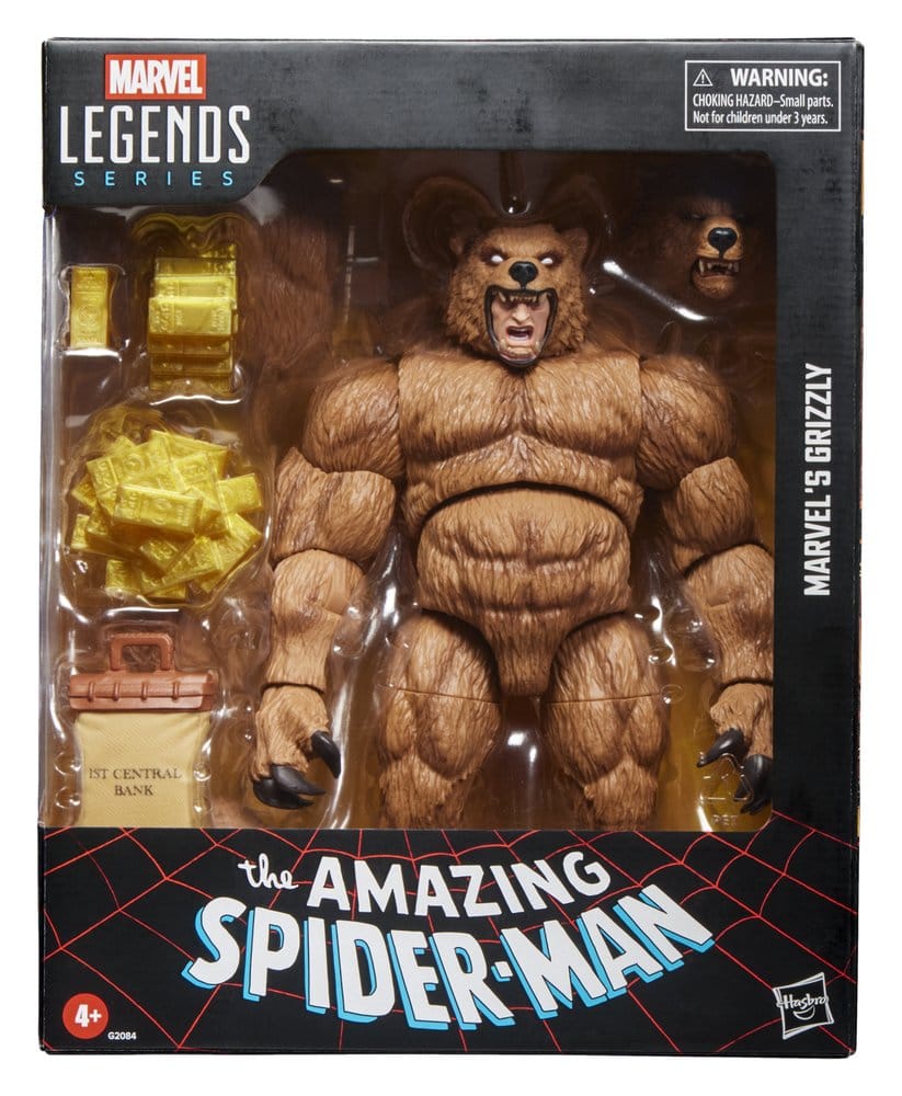 The Amazing Spider-Man Marvel Legends Action Figure Marvel's Grizzly 15 cm 5010996352415