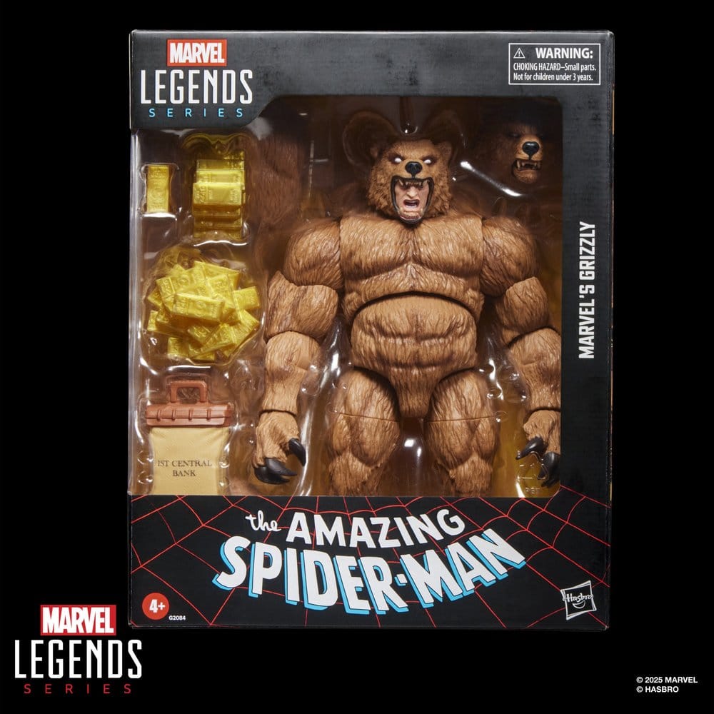 The Amazing Spider-Man Marvel Legends Action Figure Marvel's Grizzly 15 cm 5010996352415