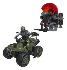 G.I. Joe Classified Series Action Figure & Vehicle Set Snake Eyes & Varmint ATV vs. Stealth Viper & Cobra Stealth Flight Pod (Trubble Bubble) 15 cm 5010996434678