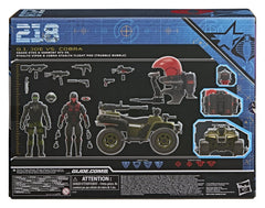 G.I. Joe Classified Series Action Figure & Vehicle Set Snake Eyes & Varmint ATV vs. Stealth Viper & Cobra Stealth Flight Pod (Trubble Bubble) 15 cm 5010996434678
