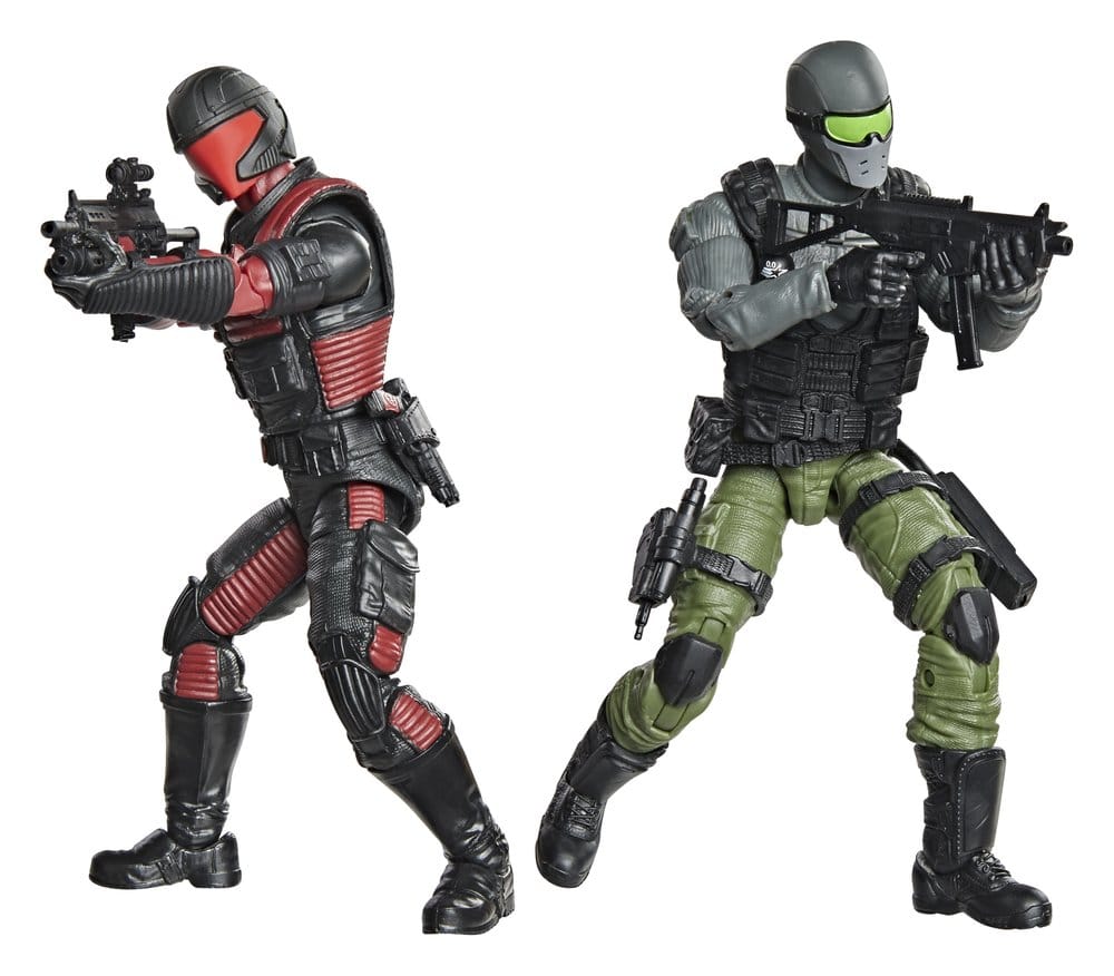 G.I. Joe Classified Series Action Figure & Vehicle Set Snake Eyes & Varmint ATV vs. Stealth Viper & Cobra Stealth Flight Pod (Trubble Bubble) 15 cm 5010996434678