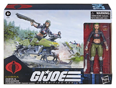 G.I. Joe Classified Series Action Figure and Vehicle Set #194 Zanya and Dreadnok Chameleon (Swamp Skier) 15 cm 5010996355621
