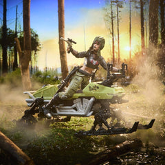 G.I. Joe Classified Series Action Figure and Vehicle Set #194 Zanya and Dreadnok Chameleon (Swamp Skier) 15 cm 5010996355638