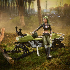 G.I. Joe Classified Series Action Figure and Vehicle Set #194 Zanya and Dreadnok Chameleon (Swamp Skier) 15 cm 5010996355638