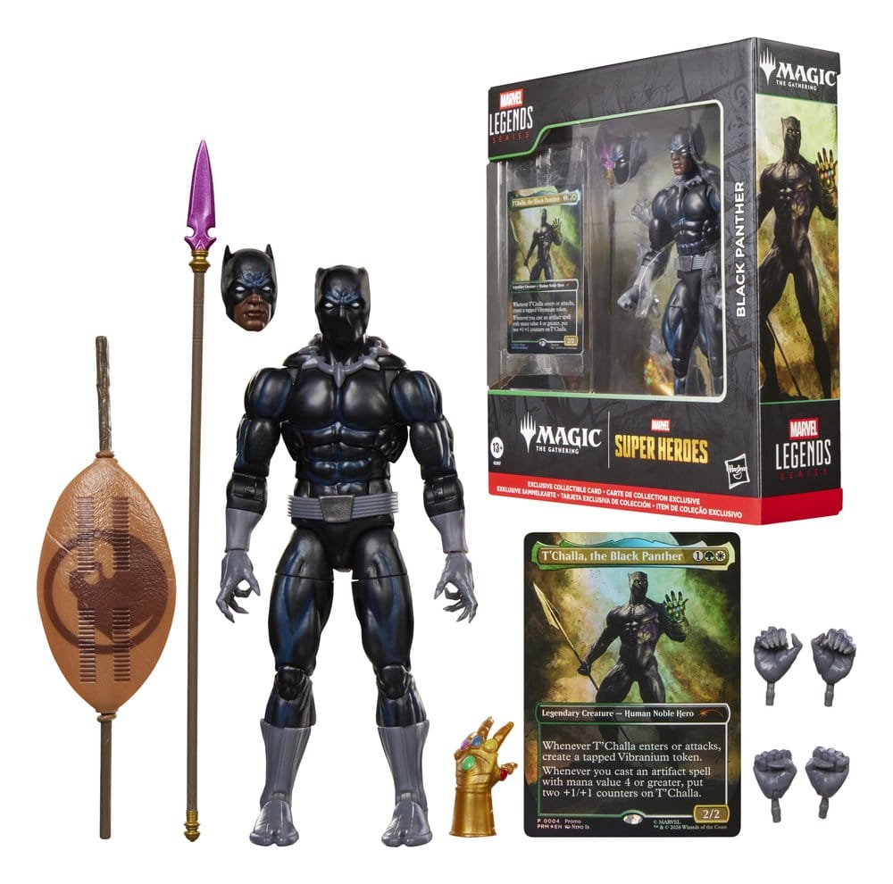 Magic The Gathering: Marvel Super Heroes Marvel Legends Action Figure Black Panther 15 cm 5010996411303