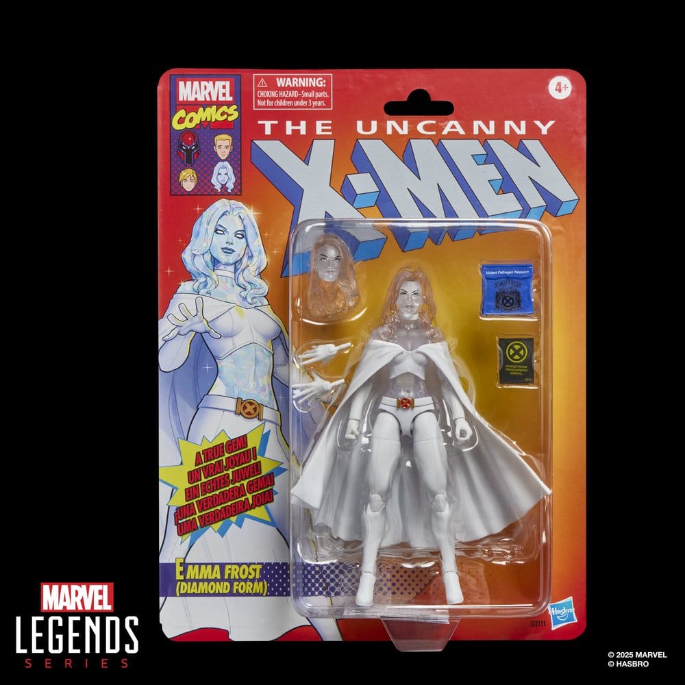 The Uncanny X-Men Marvel Legends Action Figure Emma Frost (Diamond Form) 15 cm 5010996364616