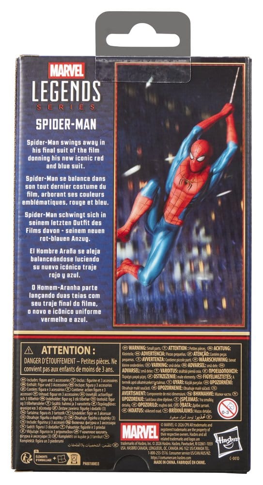 Spider-Man: No Way Home Marvel Legends Action Figure Spider-Man 15 cm 5010996414939