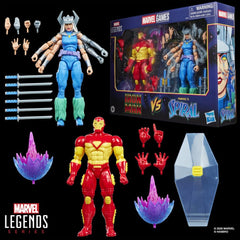 Marvel Games Marvel Legends Action Figure 2-Pack Iron Man & Marvel's Spiral 15 cm 5010996352514