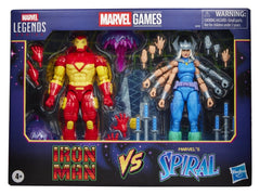 Marvel Games Marvel Legends Action Figure 2-Pack Iron Man & Marvel's Spiral 15 cm 5010996352514