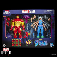 Marvel Games Marvel Legends Action Figure 2-Pack Iron Man & Marvel's Spiral 15 cm 5010996352514
