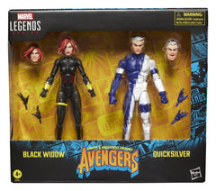 Avengers Marvel Legends Action Figure 2-Pack Black Widow & Quicksilver 15 cm 5010996360113