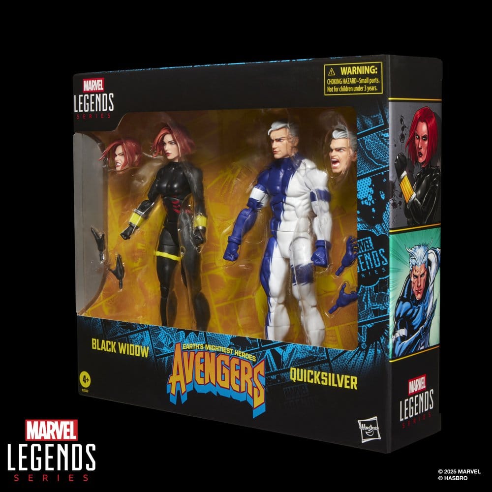 Avengers Marvel Legends Action Figure 2-Pack Black Widow & Quicksilver 15 cm 5010996360113