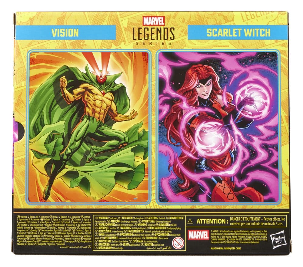Avengers Marvel Legends Action Figure 2-Pack Vision & Scarlet Witch 15 cm 5010996434753