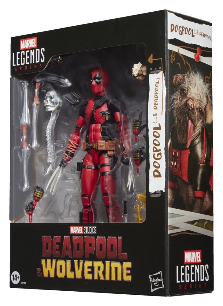 Deadpool & Wolverine Marvel Legends Action Figure Dogpool & Deadpool 15 cm 5010996357526