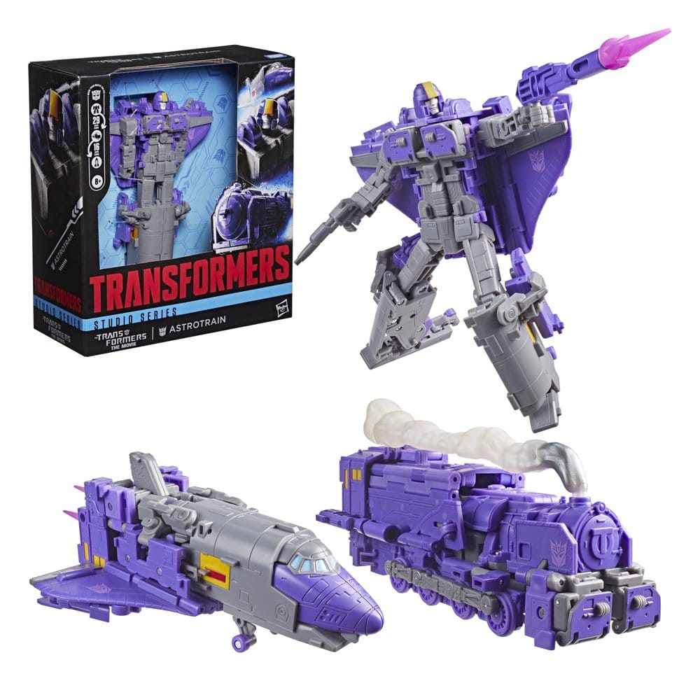 The Transformers: The Movie Studio Series Leader Class Action Figure Astrotrain 17 cm 5010996348708