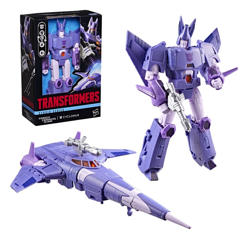 The Transformers: The Movie Studio Series Voyager Class Action Figure Cyclonus 20 cm 5010996376084