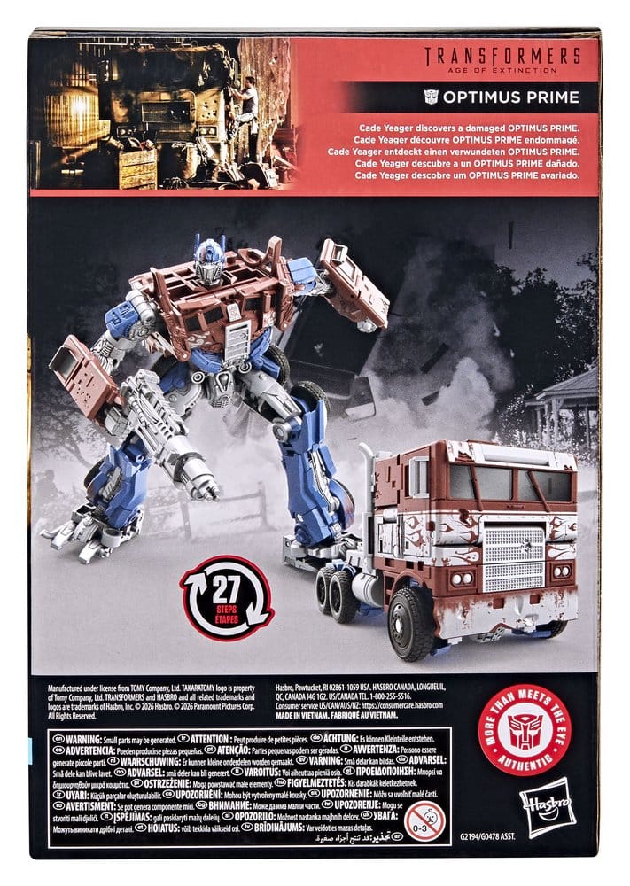 Transformers: Age of Extinction Studio Series Voyager Class Action Figure Optimus Prime 17 cm 5010996376077