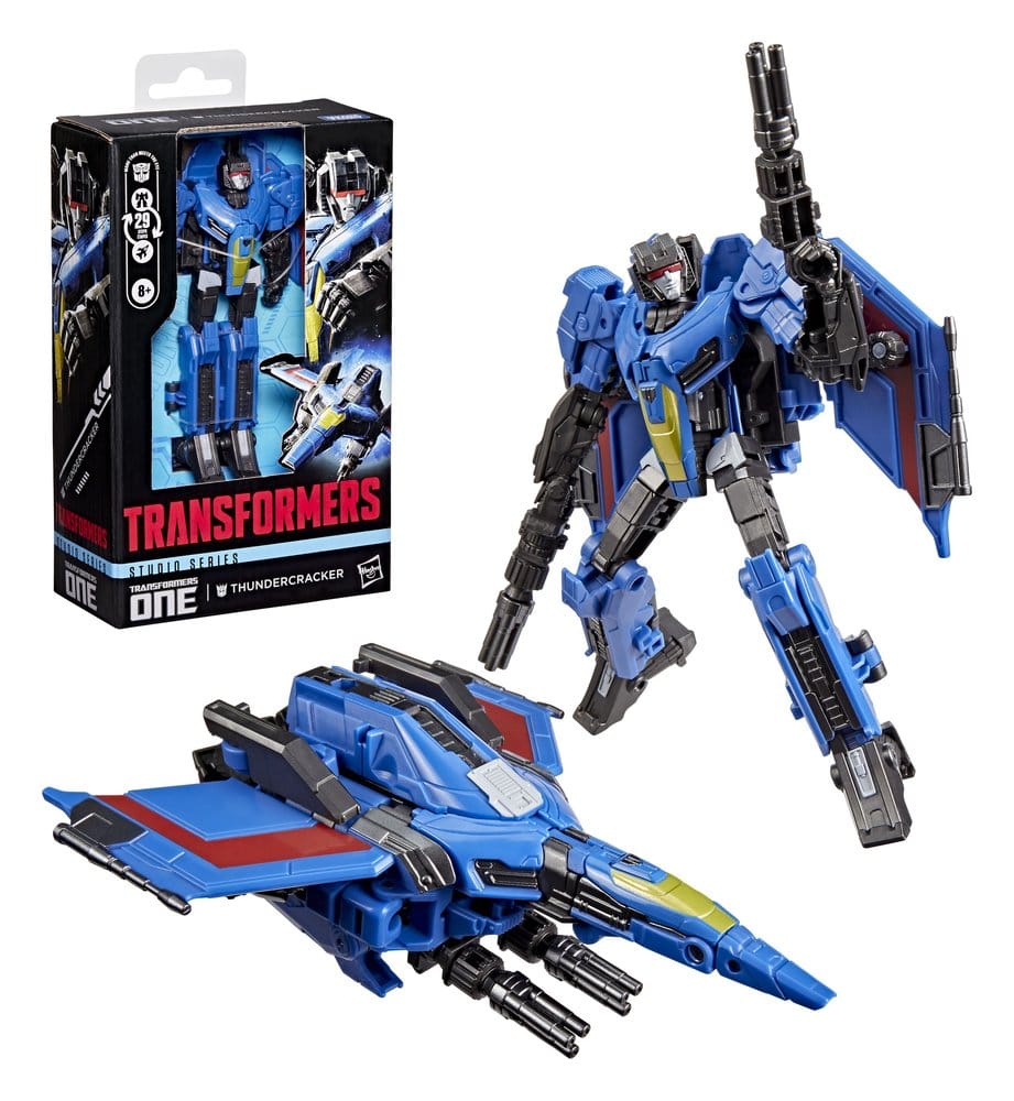 Transformers One Studio Series Deluxe Class Action Figure Thundercracker 13 cm 5010996380487