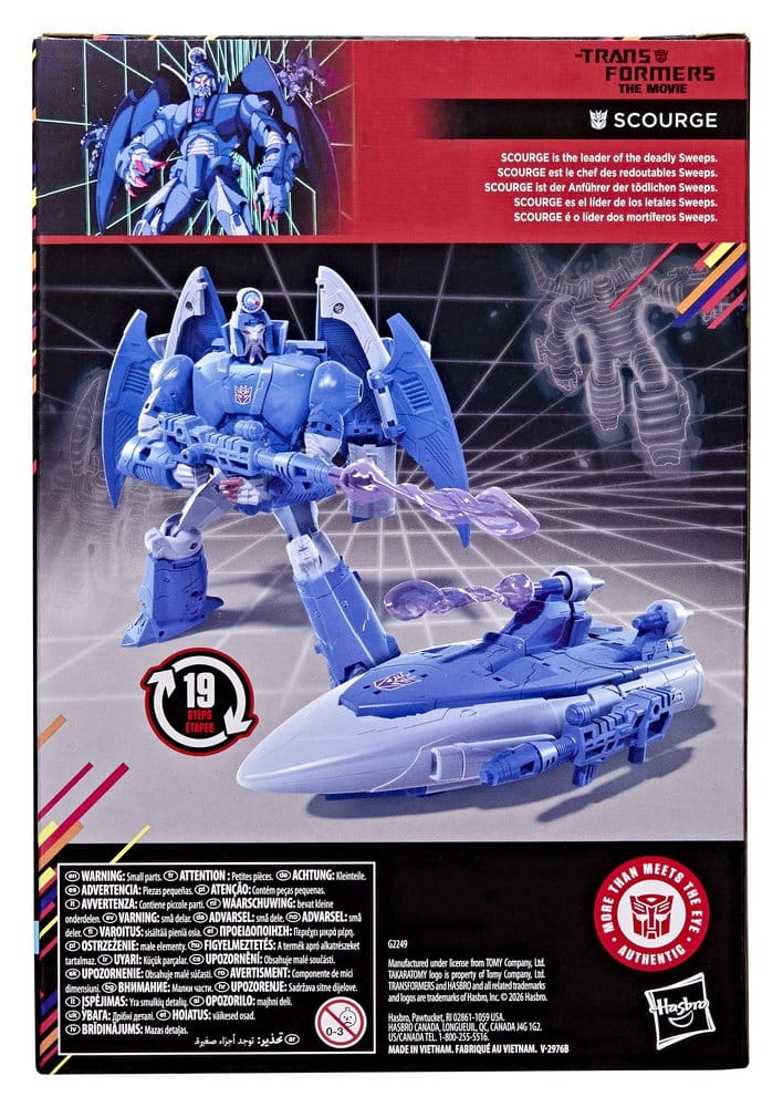 The Transformers: The Movie Studio Series Voyager Class Action Figure MTMTE Collection: Scourge 17 cm 5010996367945