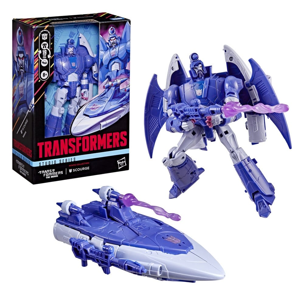 The Transformers: The Movie Studio Series Voyager Class Action Figure MTMTE Collection: Scourge 17 cm 5010996367945