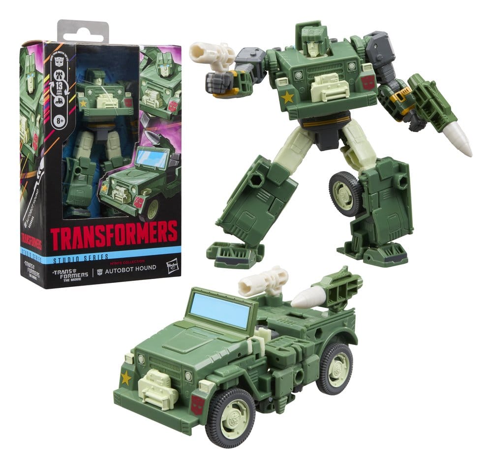 The Transformers: The Movie Studio Series Deluxe Class Action Figure MTMTE Collection: Autobot Hound 14 cm 5010996367921