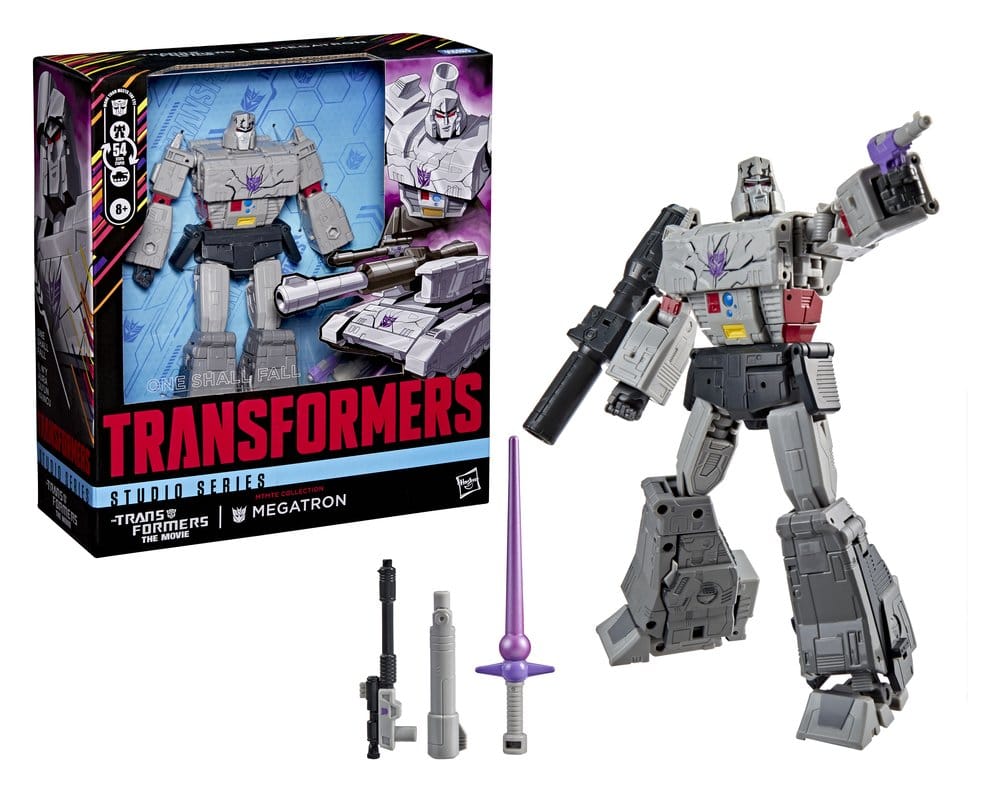 The Transformers: The Movie Studio Series Leader Class Action Figure MTMTE Collection: Megatron 22 cm 5010996367884