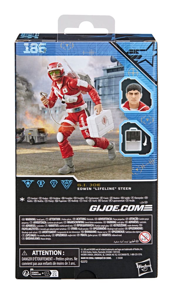 G.I. Joe Classified Series Action Figure Edwin "Lifeline" Steen 15 cm 5010996361400
