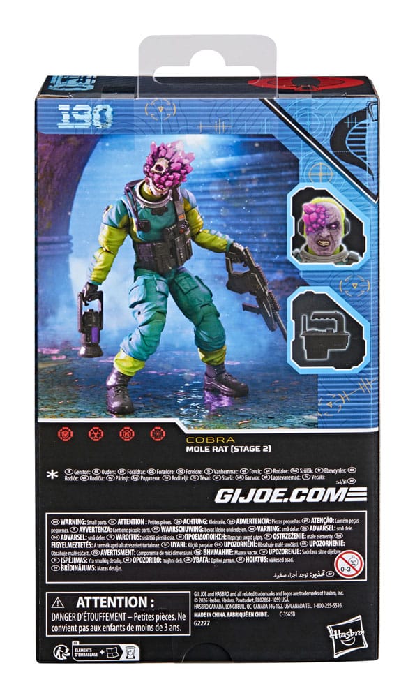 G.I. Joe Classified Series Action Figure Mole Rat (Stage 2) 15 cm 5010996361455