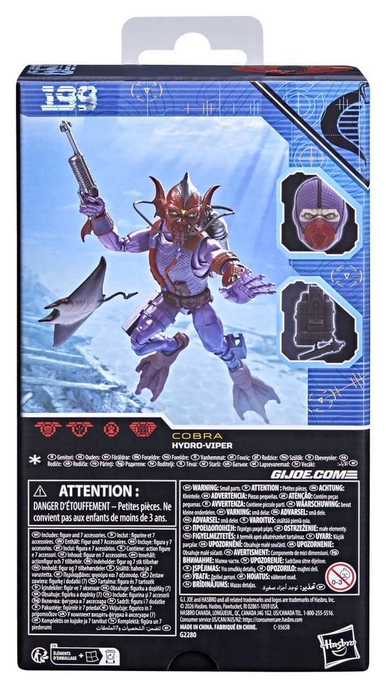 G.I. Joe Classified Series Action Figure #199 Hydro-Viper 15 cm 5010996361530