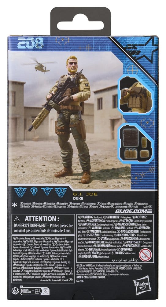 G.I. Joe Classified Series Action Figure #208 Duke 15 cm 5010996361394