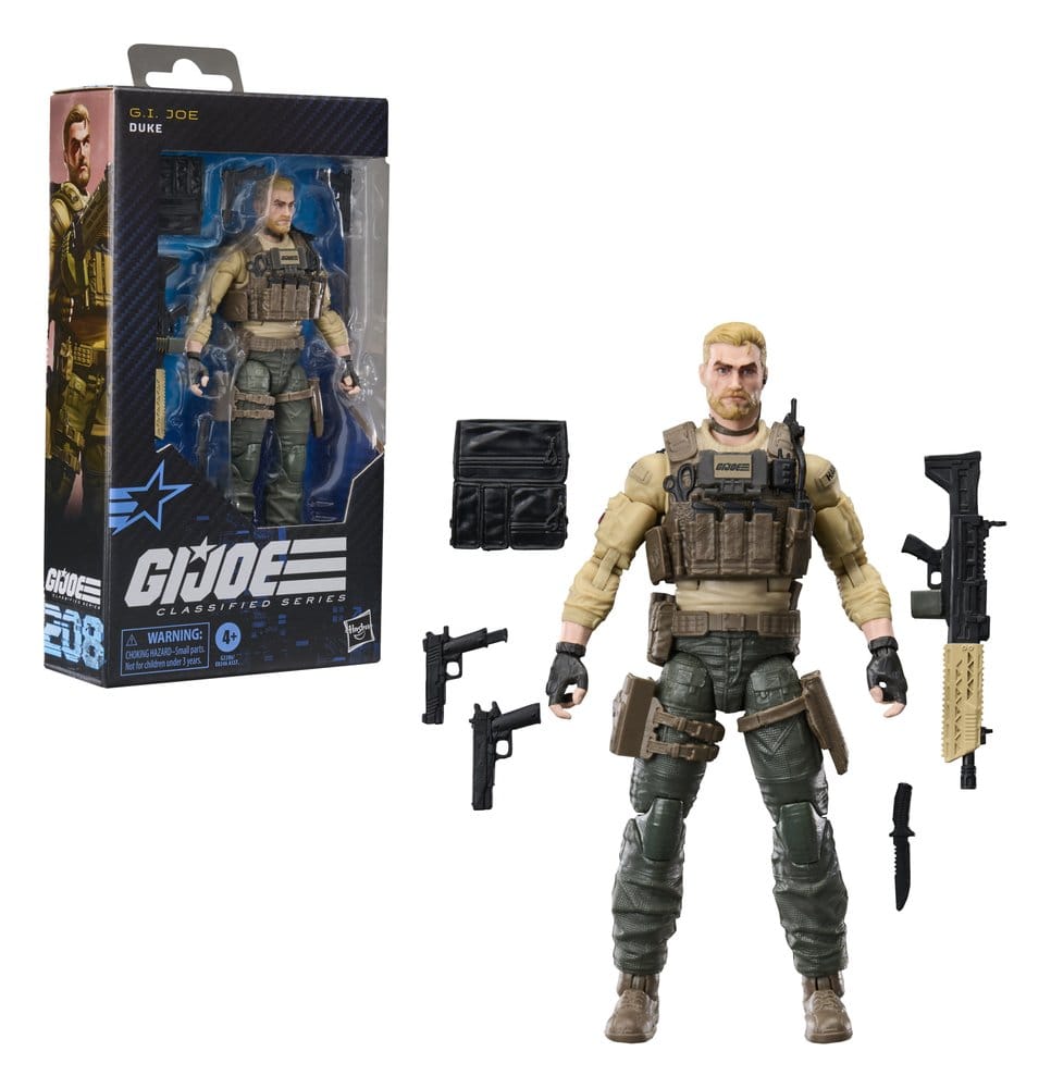 G.I. Joe Classified Series Action Figure #208 Duke 15 cm 5010996361394
