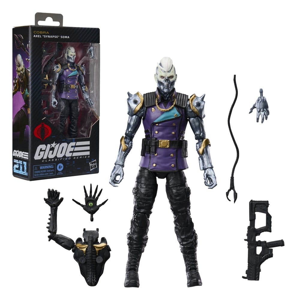 G.I. Joe Classified Series Action Figure #211 Axel "Synapse" Soma 15 cm 5010996361493