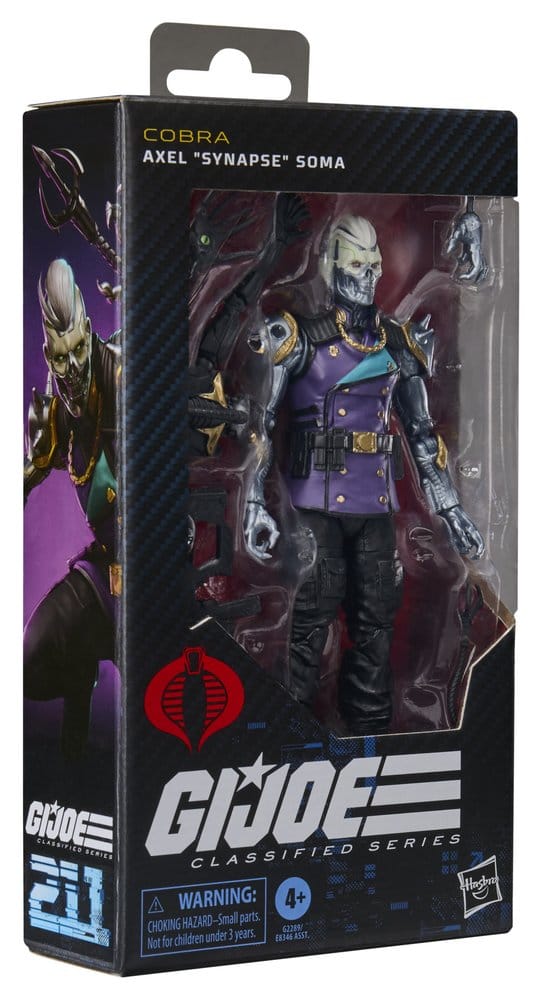 G.I. Joe Classified Series Action Figure #211 Axel "Synapse" Soma 15 cm 5010996361493