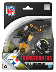 Transformers x NFL Action Figure Pittsburgh Steelers: Steelsmash 14 cm 5010996346445