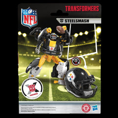 Transformers x NFL Action Figure Pittsburgh Steelers: Steelsmash 14 cm 5010996346445