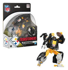 Transformers x NFL Action Figure Pittsburgh Steelers: Steelsmash 14 cm 5010996346445