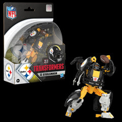 Transformers x NFL Action Figure Pittsburgh Steelers: Steelsmash 14 cm 5010996346445