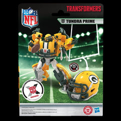 Transformers x NFL Action Figure Green Bay Packers: Tundra Prime 14 cm 5010996346469