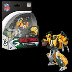 Transformers x NFL Action Figure Green Bay Packers: Tundra Prime 14 cm 5010996346469