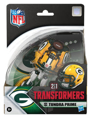 Transformers x NFL Action Figure Green Bay Packers: Tundra Prime 14 cm 5010996346469